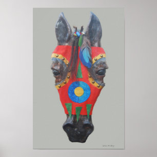 Paardenmasker 3 poster