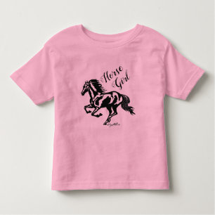 Paardenmeisje, paarden T-Shirt