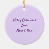 Paardenmeisje, paardenkeramiek keramisch ornament (Achterkant)