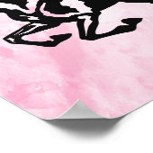 Paardenmeisje, paardenPoster Poster (Hoek)