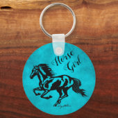 Paardenmeisje, paardenSleutelhanger Sleutelhanger (Voorkant)