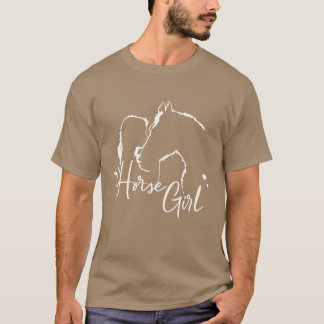 Paardenmeisje paardrijden Equestrian jongen T-shirt