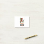 Paardenmeisje Post-it® Notes (Op bureau)
