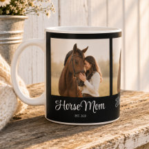 Paardenmoeder Gevestigd Schrift Zwart 3 Foto