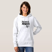 Paardenmoeder Leven Hoodie (Voorkant volledig)