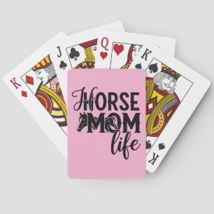 Paardenmoeder Leven Pokerkaarten