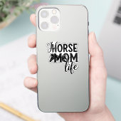 Paardenmoeder Leven Sticker (Telefoon)