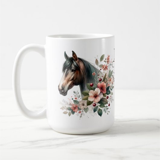 Paardenmoeder (mama) koffiemok (Links)