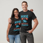 Paardenmoeder Multitasking Kampioen Paardenmoeder T-shirt (Unisex)