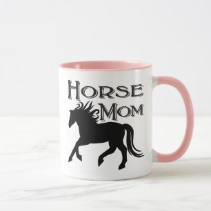 Paardenmoeder, Ruiter, Rodeo, Boerderij Pony Cowbo Mok