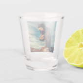 Paardenmond Teth Neigh Wild Horse Animal Shot Glas (Achterkant)