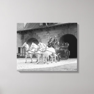 Paardenmotor, 1922 canvas afdruk