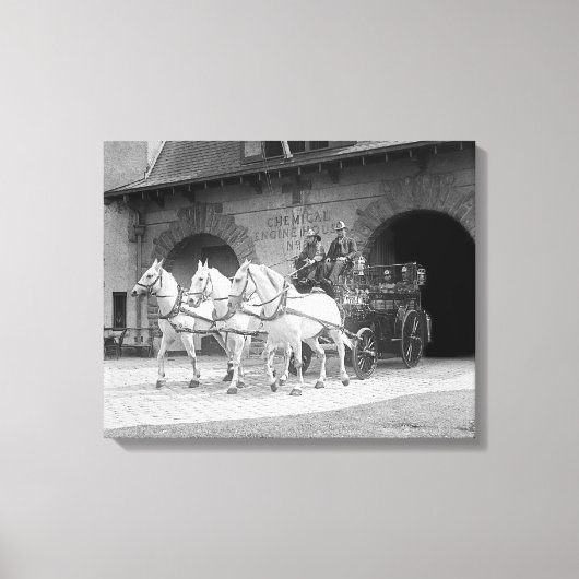 Paardenmotor, 1922 canvas afdruk (Voorkant)