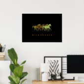 paardenmuur poster (Thuiskantoor)