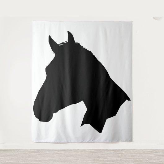 Paardenmuur Wandkleed (Voorkant)