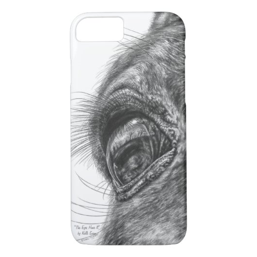 Paardenogen reflectie Case-Mate iPhone case (Achterkant)