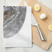 Paardenogen reflectie theedoek (Quarter Fold)