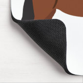 Paardenontwerp Muismat (Hoek)