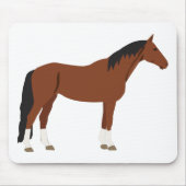 Paardenontwerp Muismat (Voorkant)