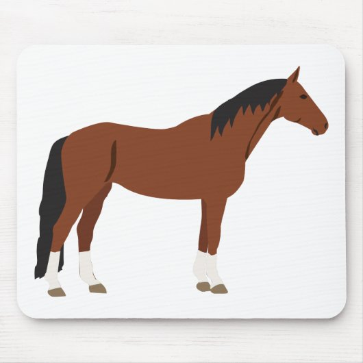 Paardenontwerp Muismat (Voorkant)