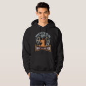 Paardenontwerp onderschat me hoodie (Voorkant volledig)