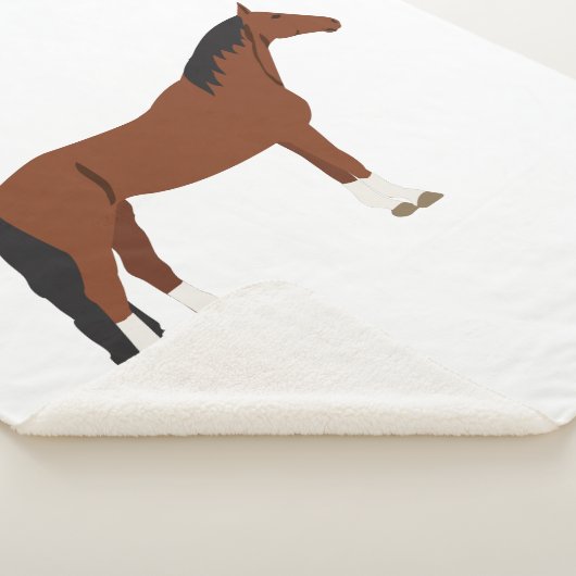 Paardenontwerp Sherpa Deken (3/4)