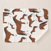 Paardenontwerp Sherpa Deken (Voorkant (horizontaal))