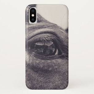 Paardenoog 001 iPhone x hoesje