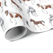 Paardenoverlooppapier Cadeaupapier (Rol Hoek)