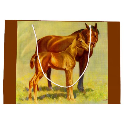 paardenpaard groot cadeauzakje (Achterkant)