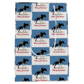  paardenpaard Jumper kerst Medium Cadeauzakje (Achterkant)