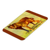 paardenpaard magneet (Linkerzijde)