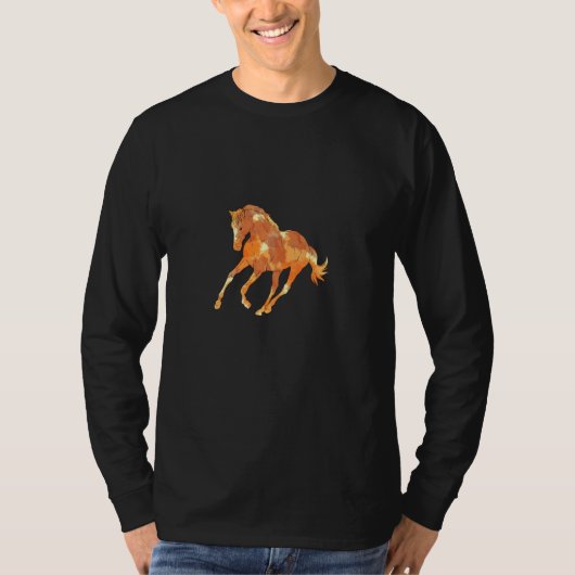Paardenpaard T-shirt (Voorkant)