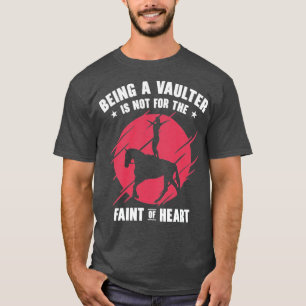 Paardenpaard Vaulting Vaulter Horseback T-shirt