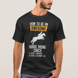 Paardenpaard Vaulting Vaulter Horseback T-shirt