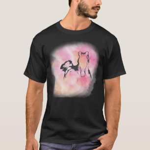 Paardenpaarden Paardenliefde Reerderdieren van de  T-shirt