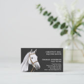 Paardenpaarden Professioneel gepersonaliseerde paa Visitekaartje (Staand voorkant)