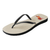 Paardenpaarden Teenslippers (Schuin)
