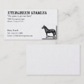 PaardenpaardenVisitekaartje Visitekaartje (Voorkant / Achterkant)