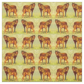 paardenpaardje stof (Swatch)