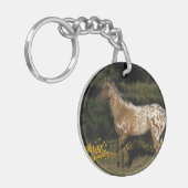 Paardenpaardje van Appaloosa Sleutelhanger (Voorkant Links)