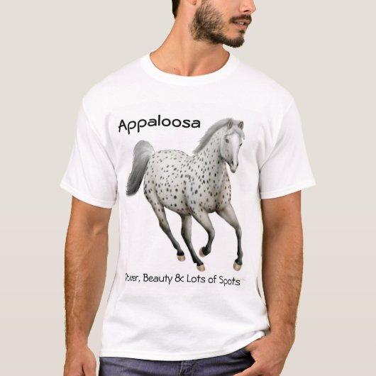 Paardenpaardjes van Appaloosa T-shirt (Voorkant)