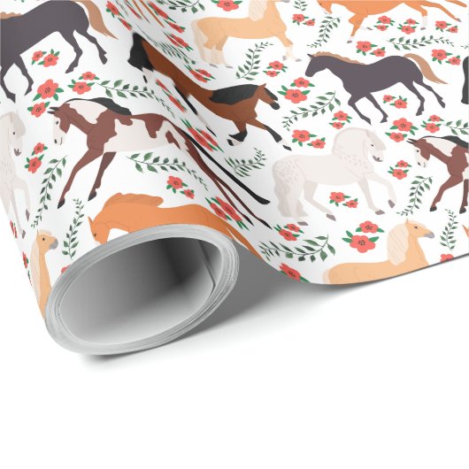 Paardenpakpapier Cadeaupapier (Rol Hoek)