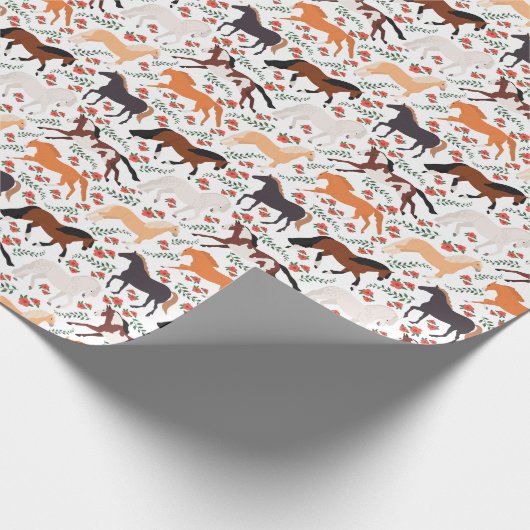 Paardenpakpapier Cadeaupapier (Hoek)