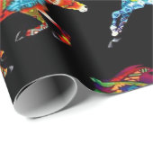 Paardenpakpapier Cadeaupapier (Rol Hoek)