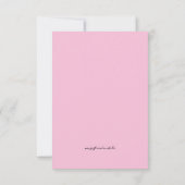 paardenparen met zoete haren WEDDING SHOWER pastel Kaart (Achterkant)