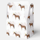 Paardenparkdieren met een partij bedankdoosjes (Geopend)