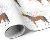 Paardenparkdieren met een partij cadeaupapier (Rol Hoek)