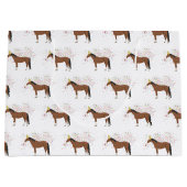 Paardenparkdieren met een partij groot cadeauzakje (Voorkant)