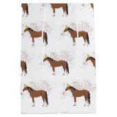 Paardenparkdieren met een partij medium cadeauzakje (Achterkant)